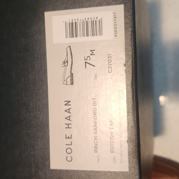 Cole Haan Size 7 1/2 British Tan - Picture 4 of 4